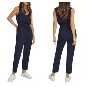 Reiss Kat Navy Blue Jumpsuit Size 8